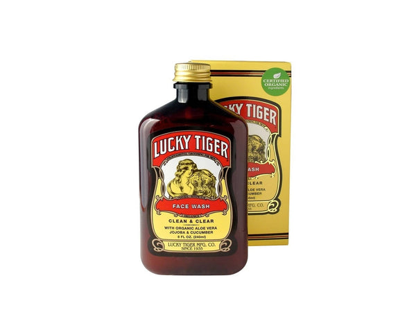 Lucky Tiger Liquid Face Wash 8oz