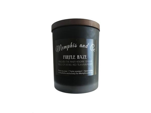 Memphis and Co. Purple Haze Soy Wax Candle 250ml