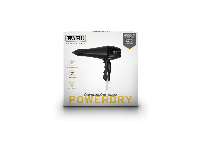 Wahl Power Dry 2000W Tourmaline Ionic Hair Dryer